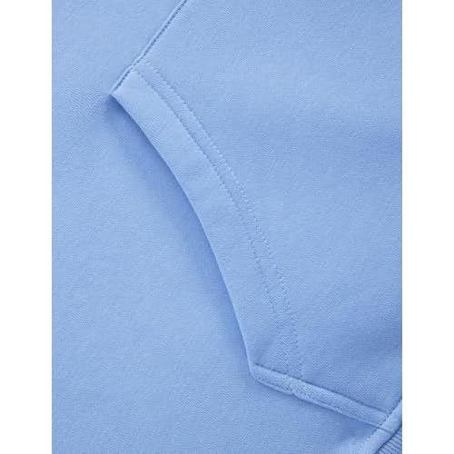 Aelfric Eden Fleece Lined Hoodies For Men Women Oversized Hoodie Casual Hooded Sweatshirts Warm Solid Basic Pullover Tops