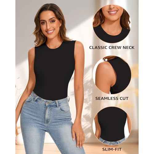 Thermal Underwear Tank Top Fleece Shirt Cami Sleeveless Thermal Top Warm Undershirt Base Layer Women Cold Weather