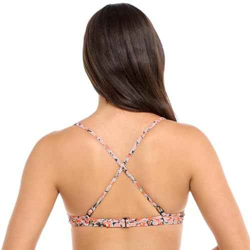 Body Glove Women's Greta Molded Cup Push Up Underwire Bikini Top Swimsuit