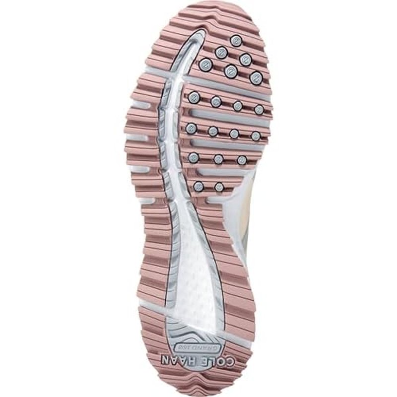 Cole Haan Zerogrand Overtake Golf Water Resistant, Ivory/Harbor Mist/Fawn/Optic White, 5.5-B US