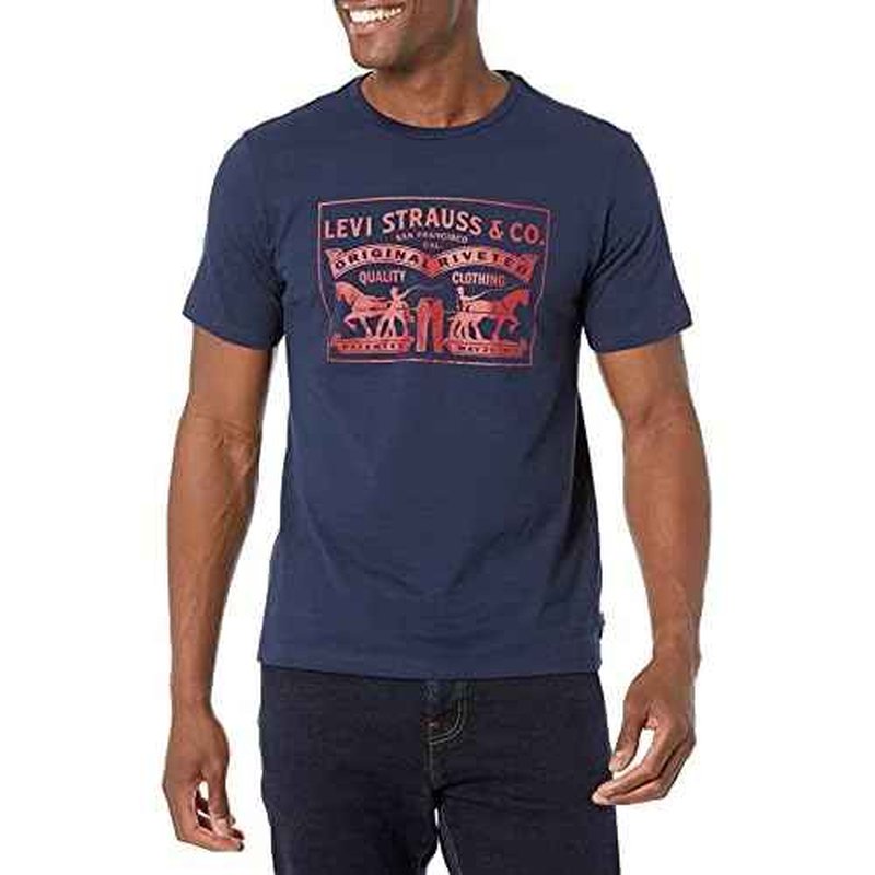 Levi's Men's 2-Horse Graphic Tee