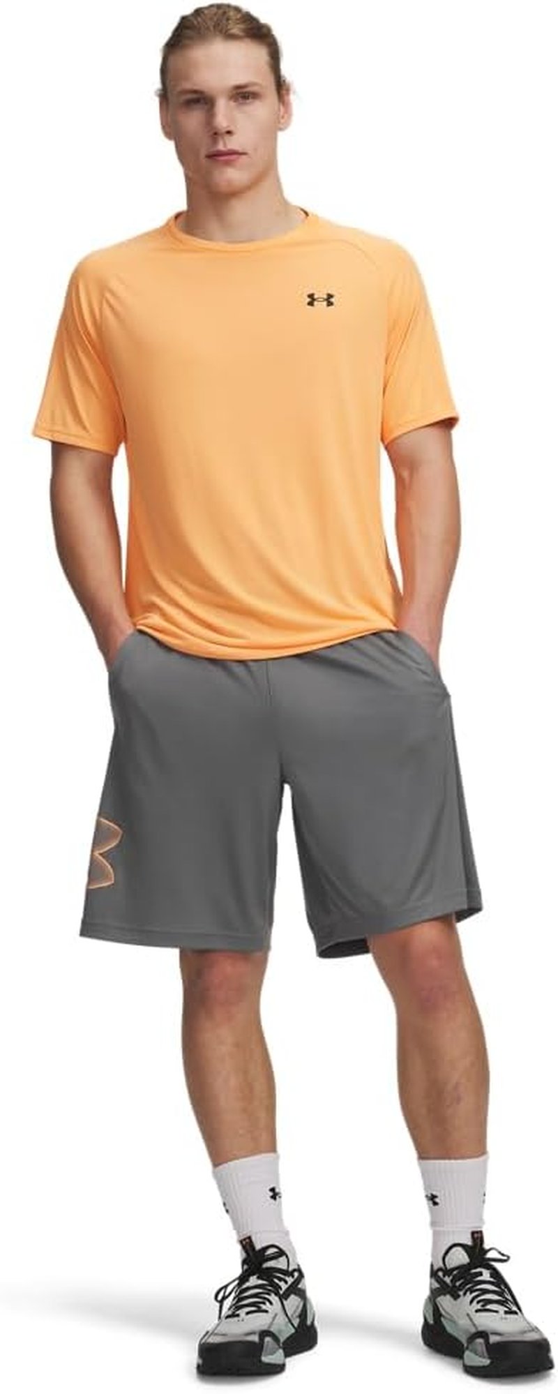 Men's Tech Graphic Shorts - Under Armour Moisture-Wicking Fabric | Lightweight & Comfortable