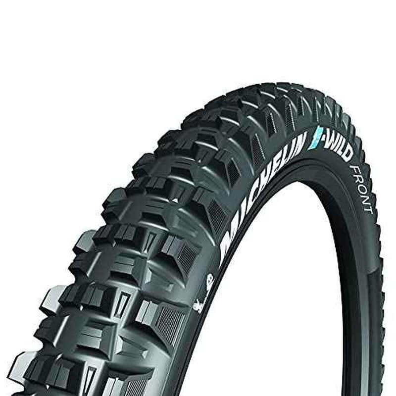 Michelin E-Wild Front Mountain Bike Tire for Hard, Dry, Soft and Mixed Terrain, GUM-X3D Compound, 27.5 x 2.60 inch