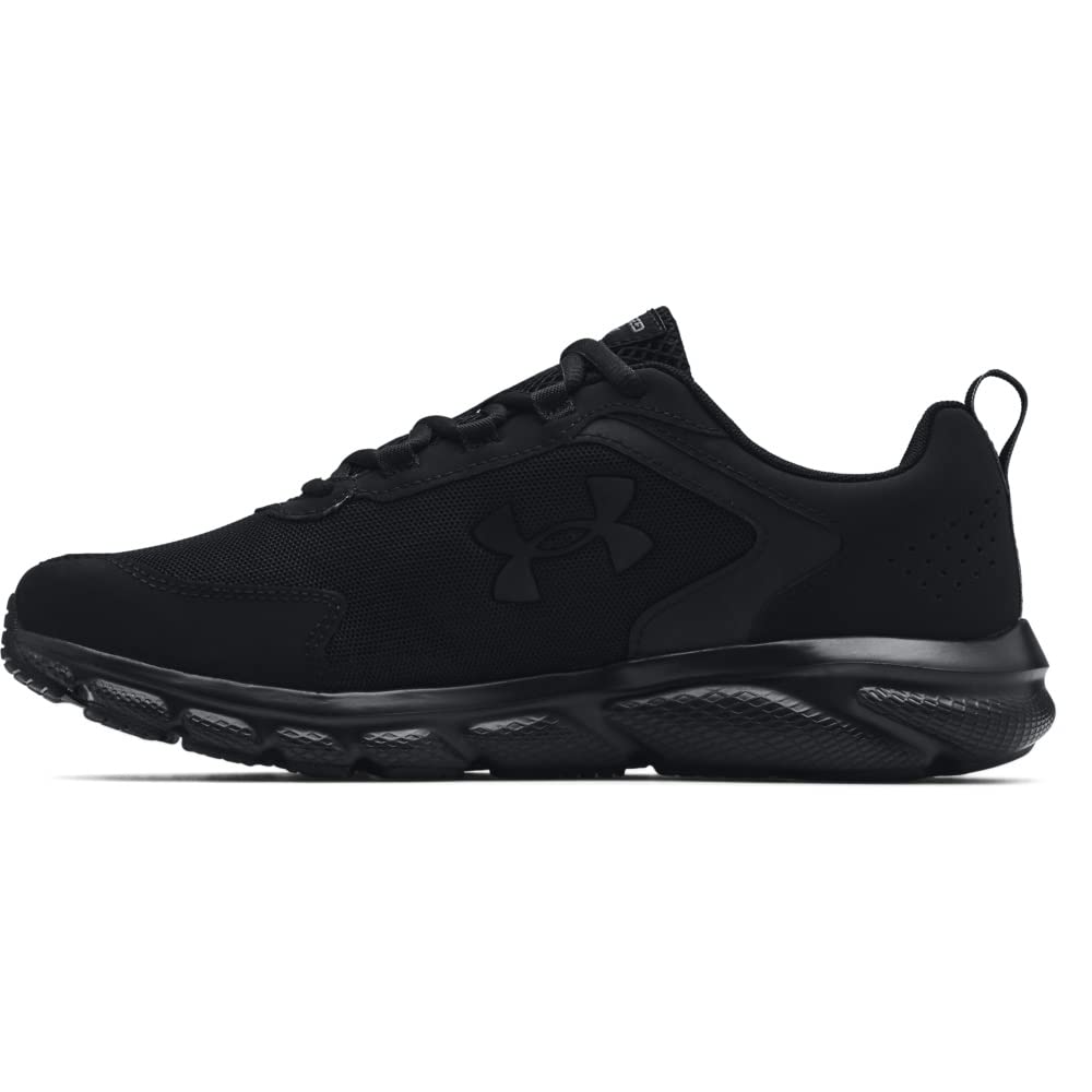 Under Armour Men's Charged Assert 9 6EDISC, (002) Black/Black/Black, 13