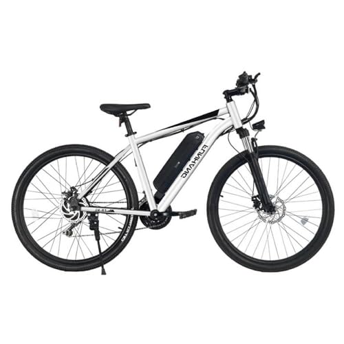 Funhang Electric Bike for Adults, 26'' 750W Peak Ebike, Up to 50 Miles 21.7MPH Electric Mountain Bike with 48V 374.4WH Removable Battery, Adjustable Stem, Fenders, Lockable Suspension Fork, 21-Speed