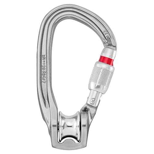 Petzl ROLLCLIP Z Pulley Screwlock Carabiner