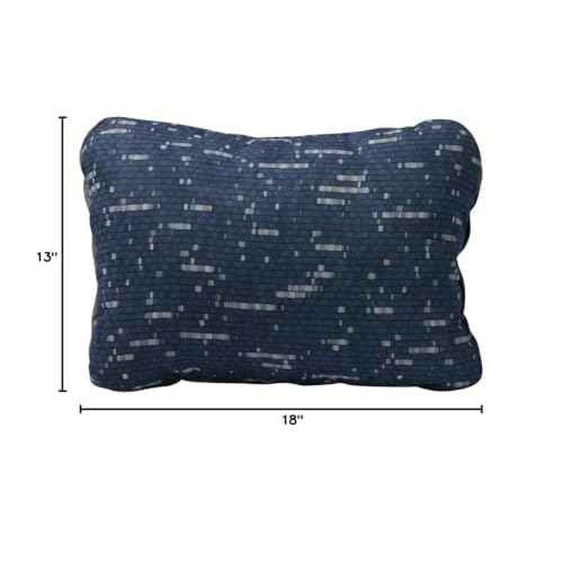 Therm-a-Rest Compressible Cinch Camping and Backpacking Pillow, Regular - 14 x 18 Inch, Warp Speed Print