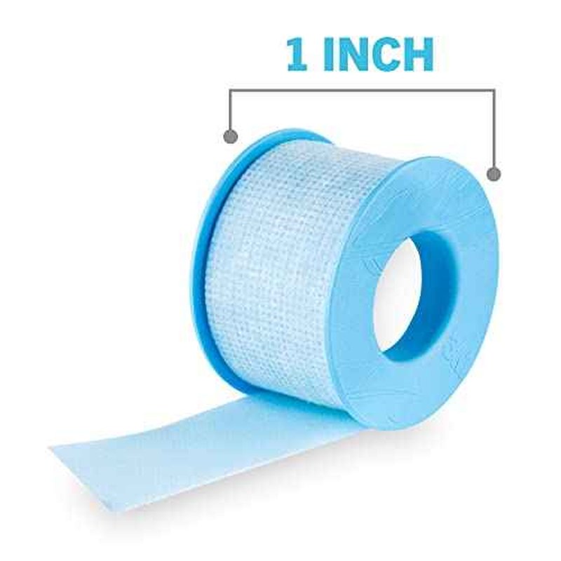 Nexcare Sensitive Skin Low Trauma Tape, 1 in x 4 yd, Pain-Free Removal, Hypoallergenic, 12 Rolls