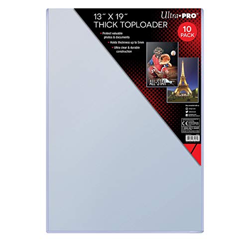 Ultra Pro SFTL1319 13" X 19" Toploader 10ct
