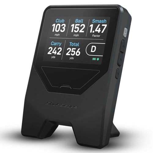 Shot Scope LM1 Portable Golf Launch Monitor with PlayBetter Bundle & Charger