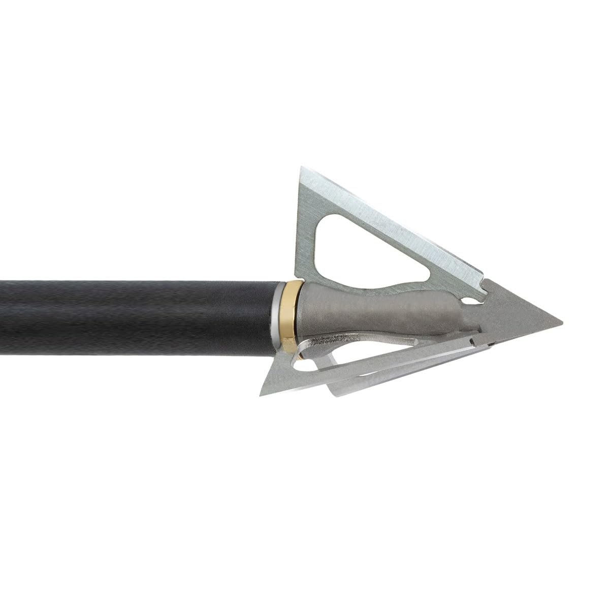 G5 Striker V2 Fixed 3-Blade Broadhead - Archery Hunting Steel Ferrule 125 Grain 1.25" Cutting Diameter Broadhead - Crossbow Version