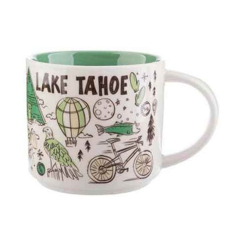 Starbucks Coffee Mug - Been There Series Across The Globe (Lake Tahoe)