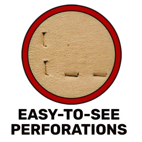 20 Official USPSA Cardboard Shooting Targets, Full Size Cardboard USPSA Targets, Competition Torso Targe, Shooting Range, Rifles, Handguns, & Shotguns (Cardboard, 20)