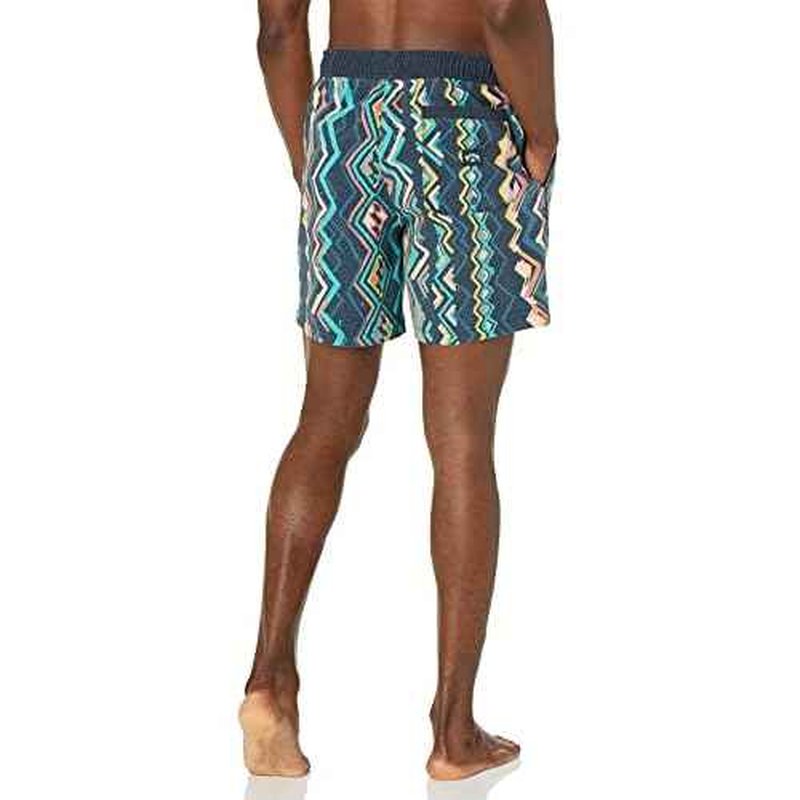 Billabong Men's Standard Elastic Waist Stretch Sundays Layback Boardshort Swim Short Trunk, 17 Inch Outseam