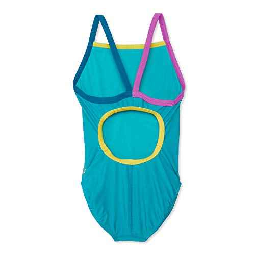 Speedo Girl's Swimsuit One Piece Thin Straps Ceramic