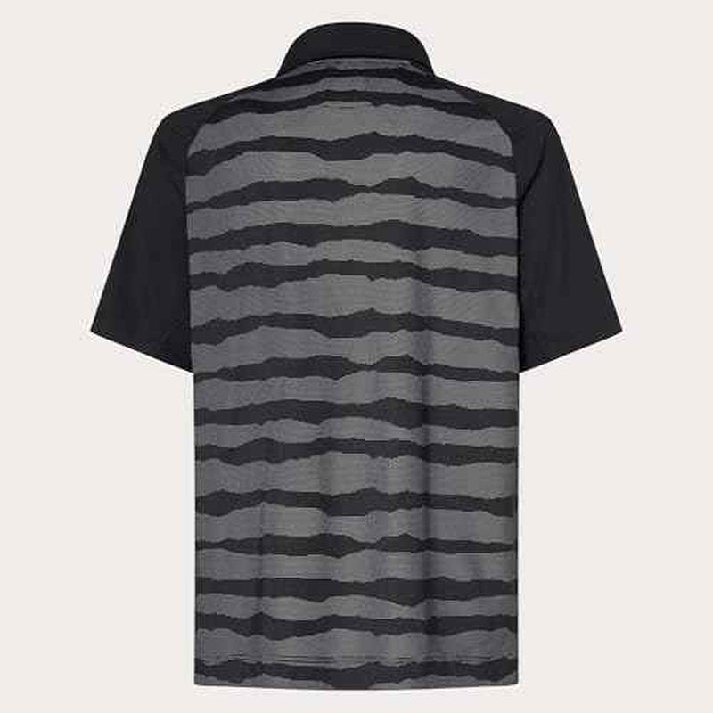 Oakley Men's C1 Wave Length Stripe Polo