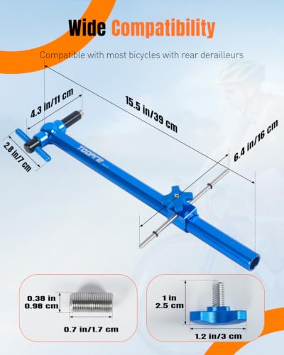 Pawfly Bicycle Derailleur Hanger Alignment Tool for Precise Gear Adjustment