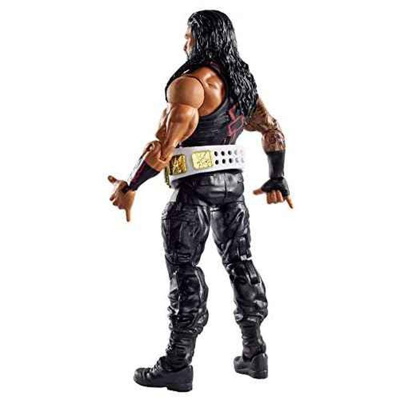 WWE MATTEL Roman Reigns Elite Collection Deluxe Action Figure with Realistic Facial Detailing, Iconic Ring Gear & Accessories