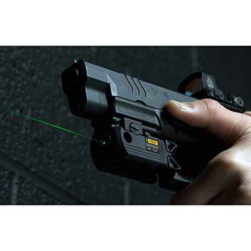 UTG Compact Pistol Laser, Green, Ambidextrous