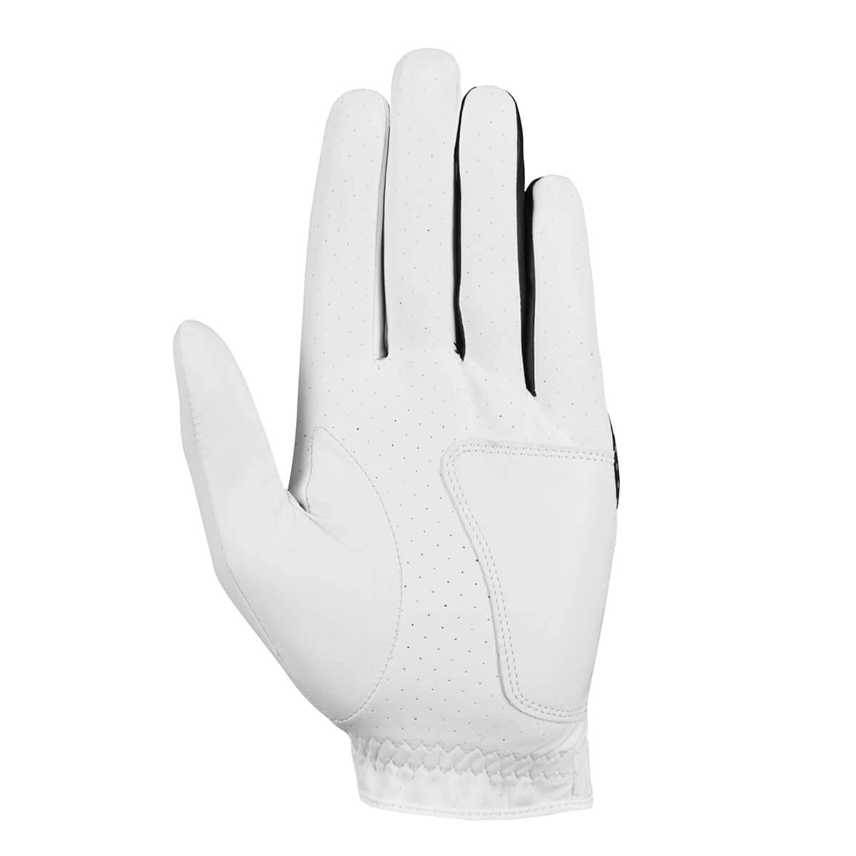 Callaway Golf Weather Spann Glove (Worn on Left Hand, Standard, Large, White (2-Pack))