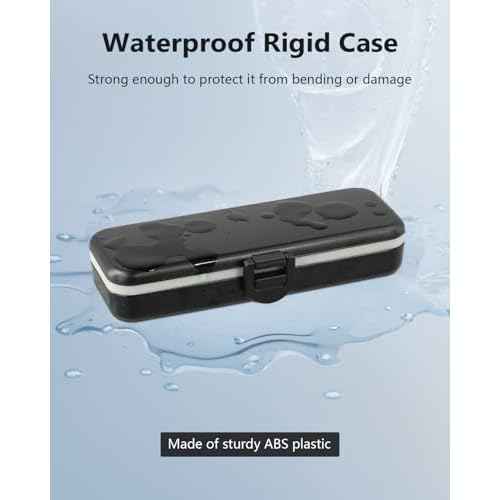 Kardia Mobile Case Only for KardiaMobile 6L EKG Heart Monitor, KardiaMobile 6L Case with Silicone Pad for Travel and Portable, Protect Kardia (CASE ONLY) Black