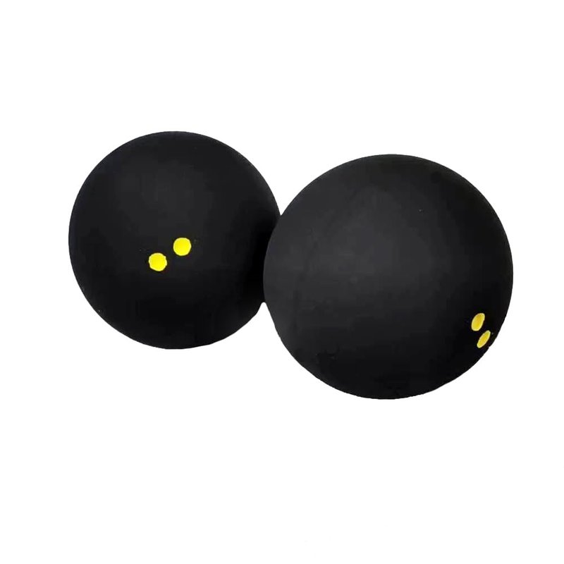 Gloperti Double Yellow Dot Squash Balls - 6 Pack