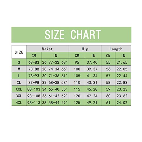 Generic Women's Knee Length Bermuda Shorts Elastic Waist Drawstring Casual 10"" Long Shorts Loose Fit Summer Beach Shorts, Large, B-green