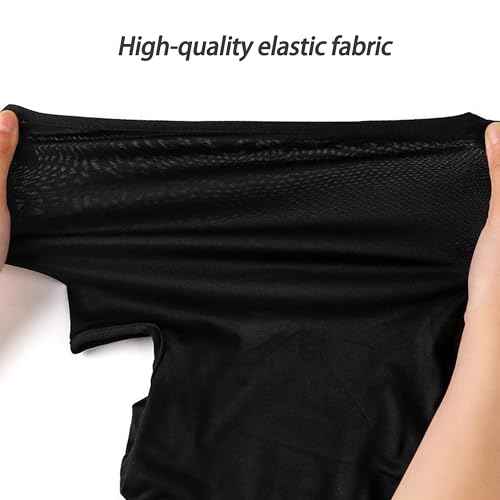 Kids Cycling Balaclava Mask Face Sun Protection Hat Windproof Skiing Cap for Boys & Girls 2 PCS Black