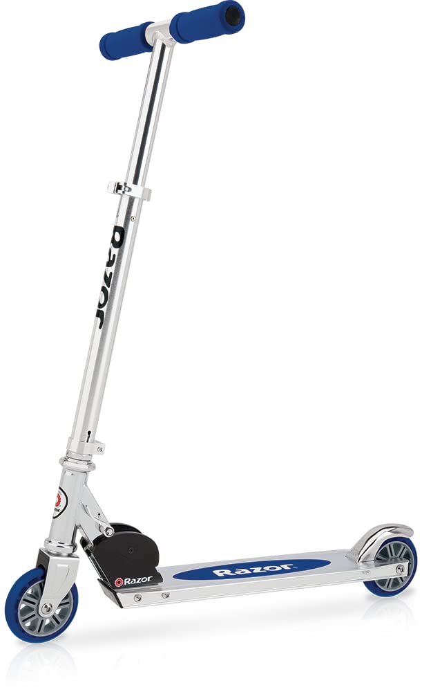Razor A Model Kick Scooter for Kids Ages 5+ - Lightweight, Foldable, Aluminum Frame, and Adjustable Handlebars