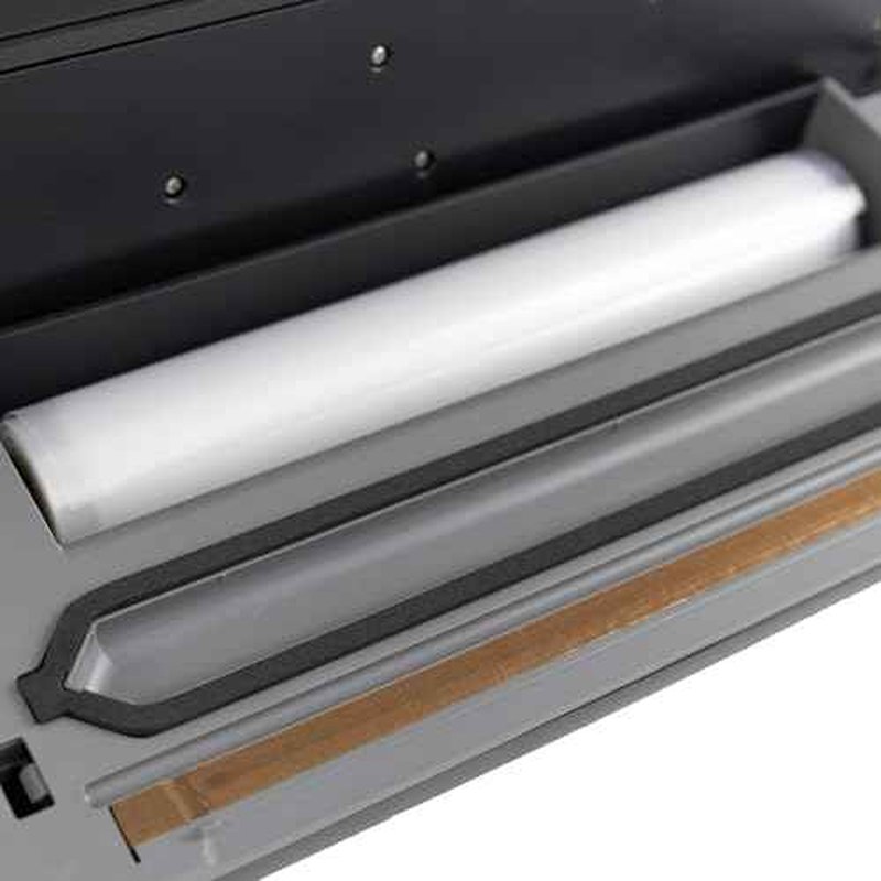 Nesco Preserve Plus Vacuum Sealer | Dry & Moist Modes | Built-in Bag Cutter & Roll Storage | 11.8" Seal Width | Includes 2 Rolls