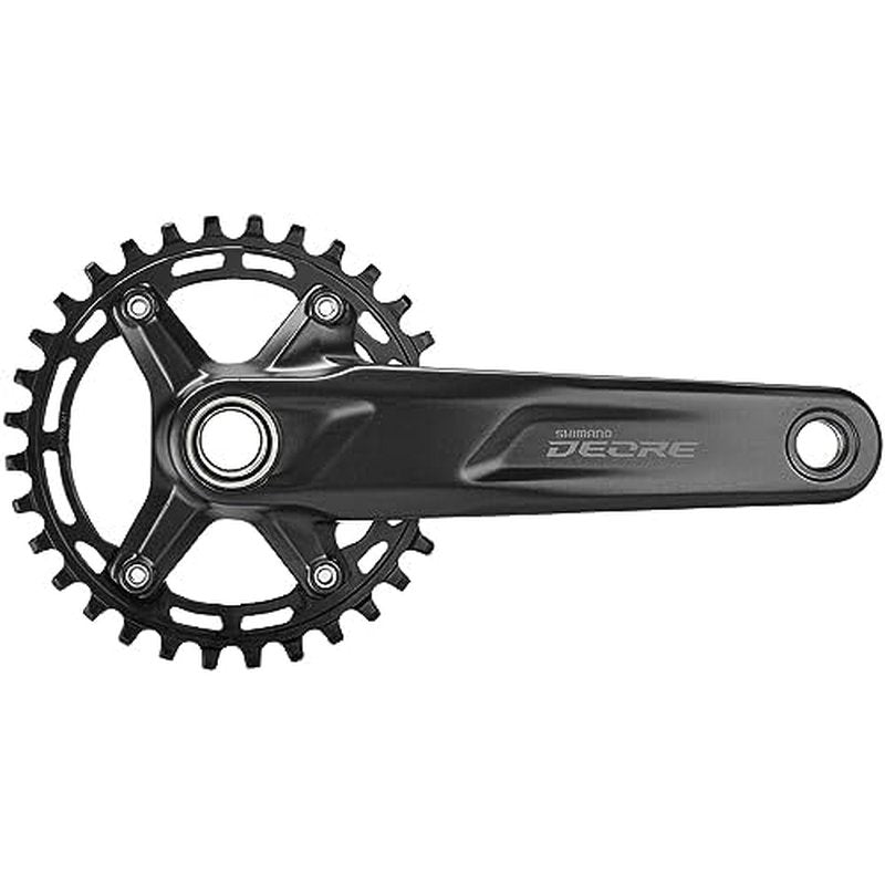Shimano Deore FC-M5100 Deore chainset, 10/11-speed, 52 mm chainline, 32T, 170 mm, Black