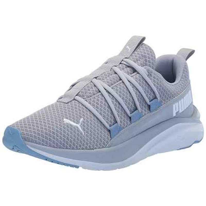 PUMA Mens Softride One4all Cross Trainer, Gray Fog Mens White-Zen Blue, 7