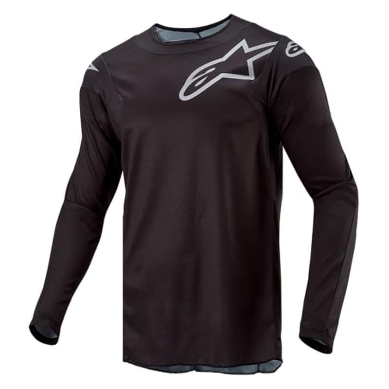 Alpinestars 3762324-10-M: Racer Graphite Jersey Black Md