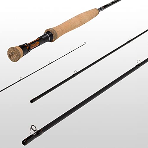 Moonshine Rod Co. Fly Fishing Rod with Carrying Case and Extra Rod Tip Section Fast Action, The Vesper, 5wt 10'