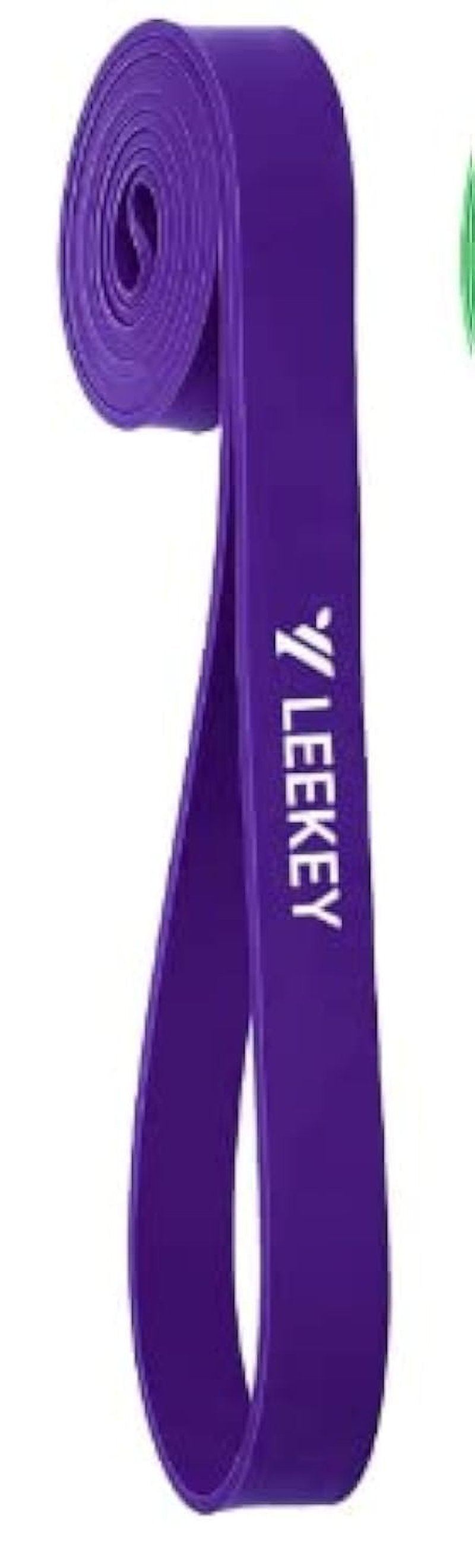 LEEKEY Single Pull Up Assist Band, Resistance Band Powerlifting Band for Body Stretching, Resistance Training