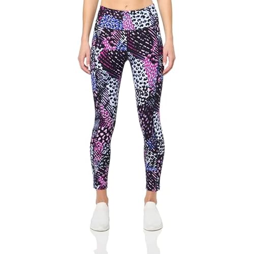 Calvin Klein Womens Printed High Waisted Leggings with Pockets