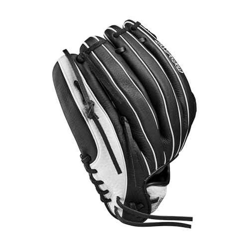 Wilson 2024 A700 12" Infield Fastpitch Glove - Black/White, Right Hand Throw
