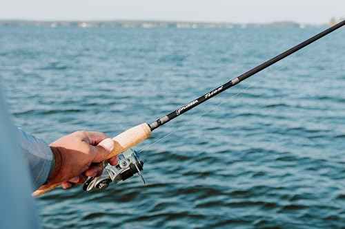 Pflueger 6'6" Trion Spinning Rod and Reel Combo, 2-Piece Graphite Rod, Size Front Drag Reel, Right/Left Handle Position, Lightweight and Corrosion-Resistant, Aluminum Spool, Front Drag System,Silver