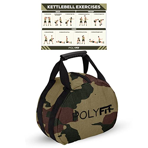 Kettlebell Sandbag for Fitness - 45 LBS - Camo