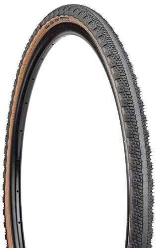 Teravail - Washburn Bicycle Tire | Light and Supple Casing | for Rough Pavement and Fast Gravel | 700 x 38 | Tan Sidewall