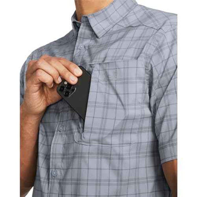 Under Armour Mens Drift Tide 2.0 Plaid Short-Sleeve T-Shirt