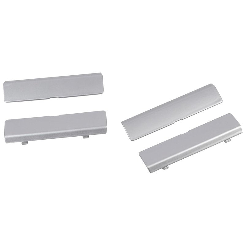 L2R for Toyota Highlander (2020-2024) Roof Rack Rails End Cap Leg Cover Protector Shell Plastic Car Exterior Accessories 4PCS Only Fit OEM Roof Racks (Silver)