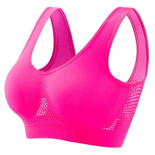 yardsong Clearance Sports Bras for Women Plus Size Wireless Seamless Push Up Bras Full Coverage Breathable Comfort Stretch Yoga Bra Deals of The Day Clearance Prime