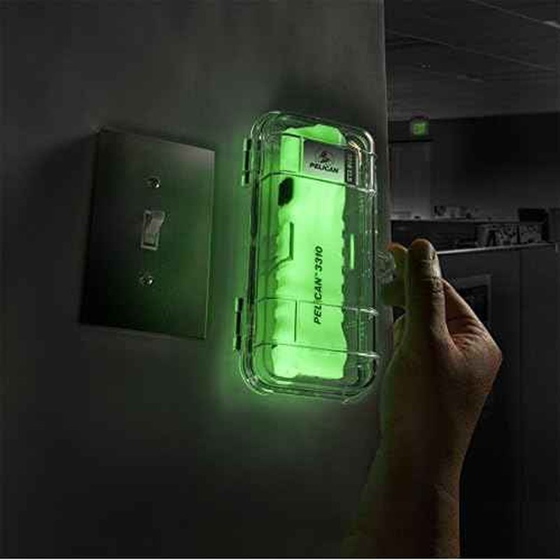 Pelican 3310ELS Emergency LED Flashlight with Case (Photo Luminescent Body)