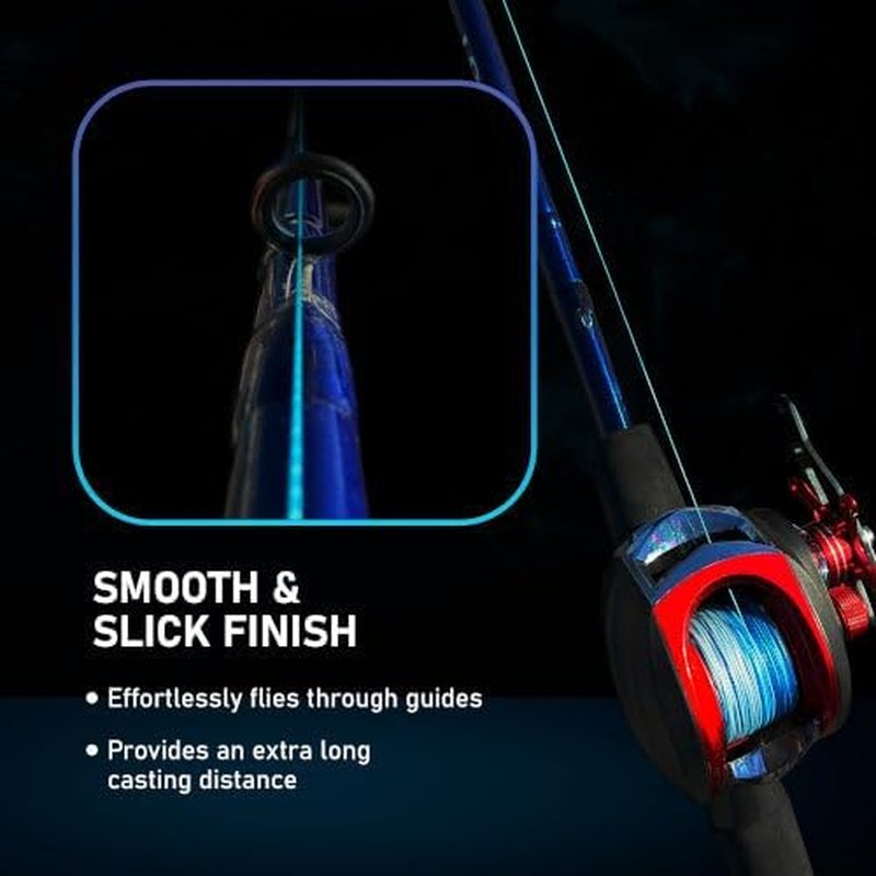 Braided Fishing Line - Pro Grade Performance for Saltwater & Freshwater | High Visibility Color Options