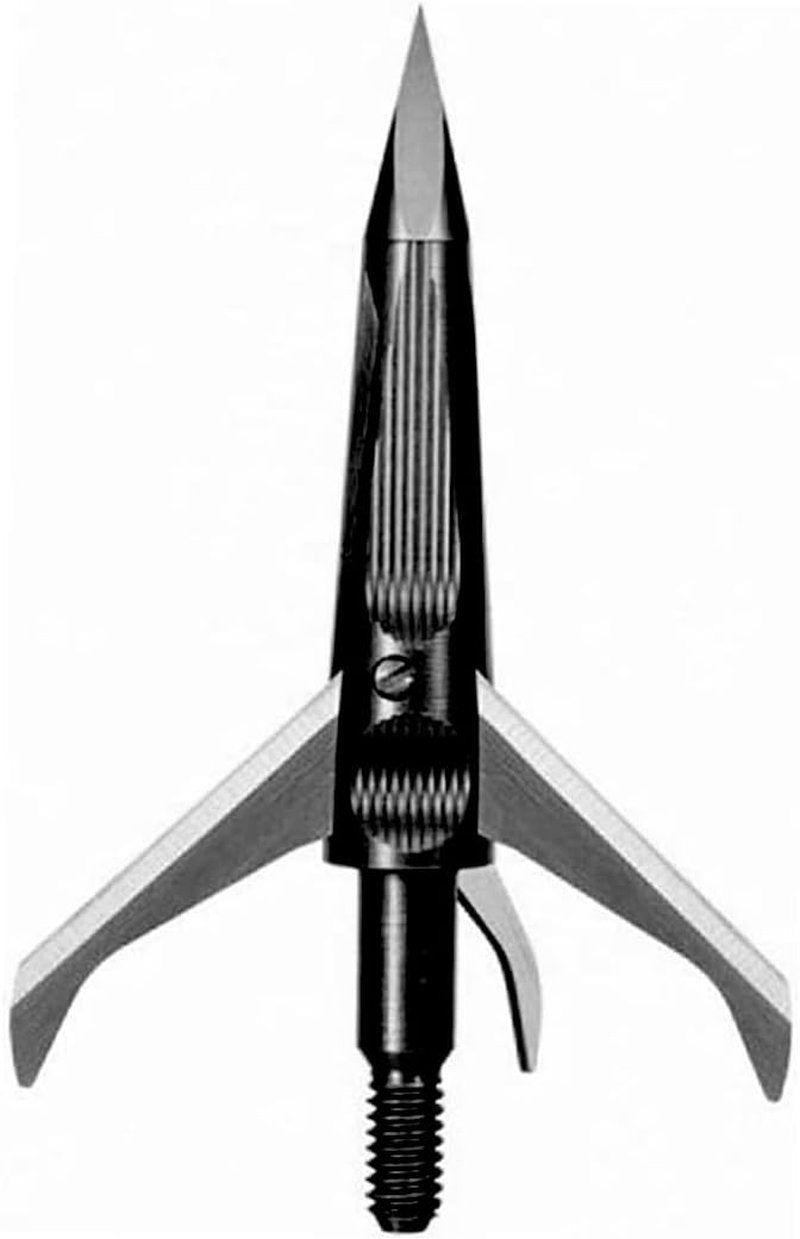 Spitfire 3-Blade Mechanical Broadhead for Bowhunting - Durable Front-Deploying Design | 3 & 4 Pack