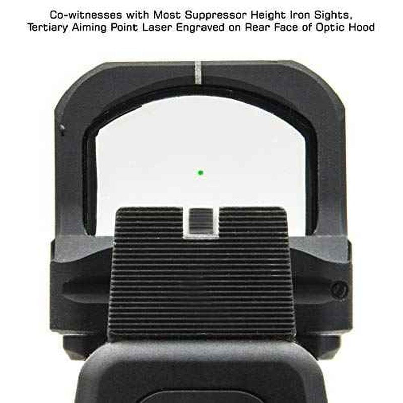UTG¢ç OP3 Micro, Green 4.0 MOA Single Dot, Adaptive Base
