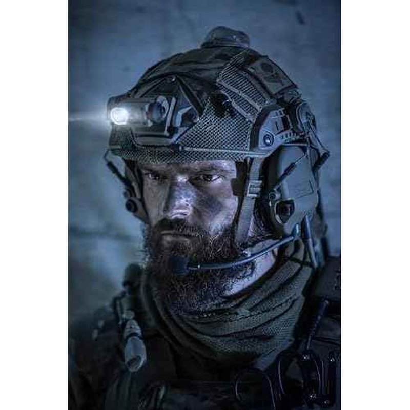 Streamlight 14531 Sidewinder 55-Lumens Compact II Aviation Flashlight with Rail Mount & Headstrap in Clamshell, Coyote