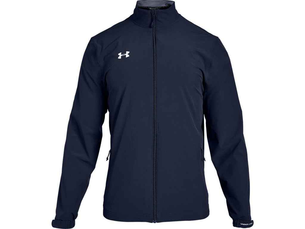 Under Armour Men's Hockey Warm Up Jacket, Midnight Navy (410)/White, Small