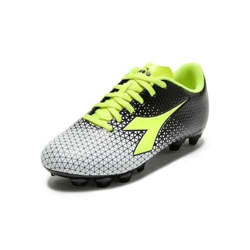Diadora Cattura Youth Firm Ground Soccer Cleats, Little/Big Kid Sizing, Perfected for Natural and Artificial Playing Surfaces